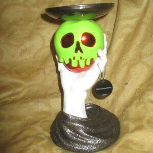 BATH & BODY WORKS DISNEY VILLAINS EVIL QUEEN POISON APPLE 3 WICK CANDLE HOLDER